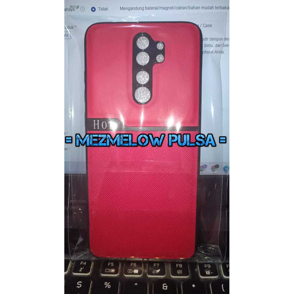 Case Lens Casing Hard Case Splicing Leather Kamera / Case XIAOMI REDMI NOTE 8 PRO - Gambar 2