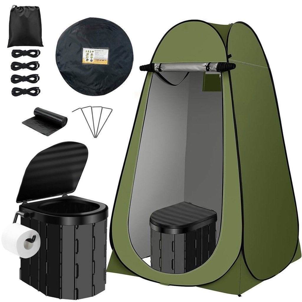 High-Speed Camping Car Outdoor Self-Driving Portable Tent Toilet ...