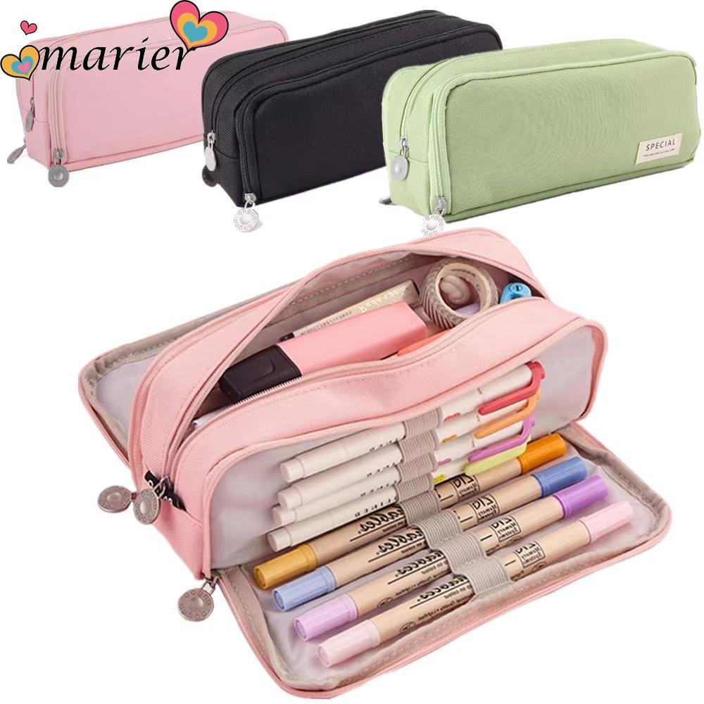 MARIER Pen Bag, Multilayers Pen Divider Pencil , High Quality Large ...