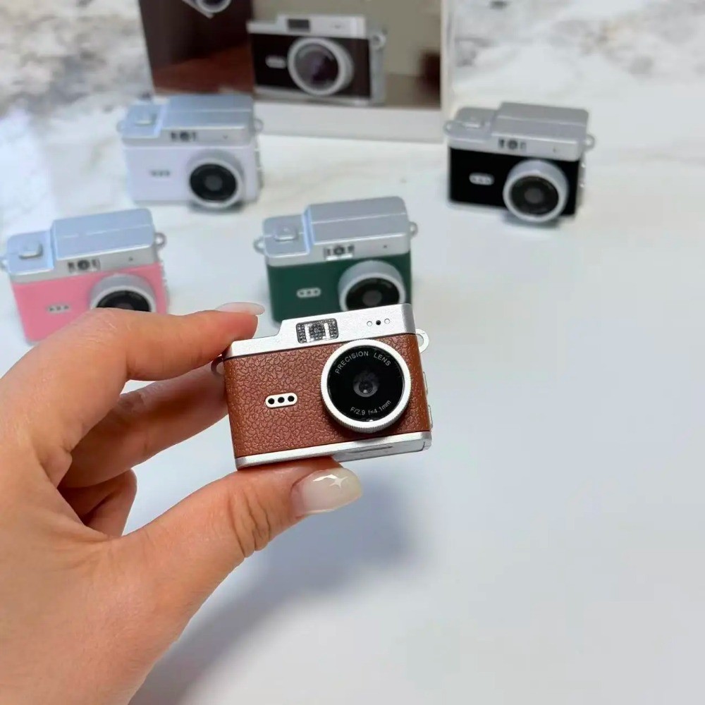 Retro Mini Camera with Screen Indoor Home Outdoor 1080p Sports Portable ...