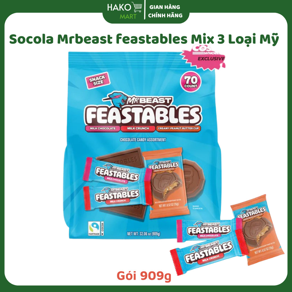 Mrbeast frozens Chocolate Mix 3 American Types 909g Pack | Shopee Singapore