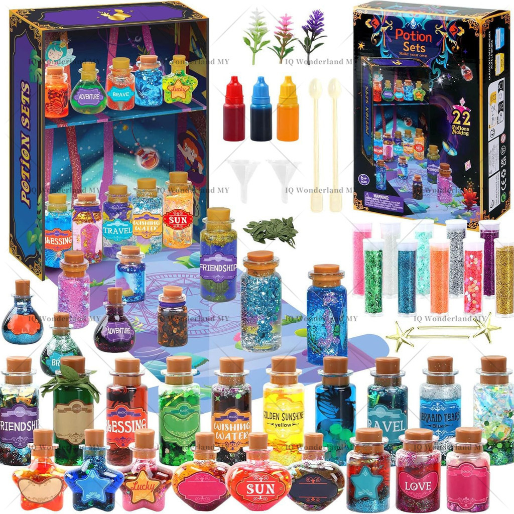 Kids Magic Potion Science Experiment DIY Kit – Fun STEM Chemistry Toys ...