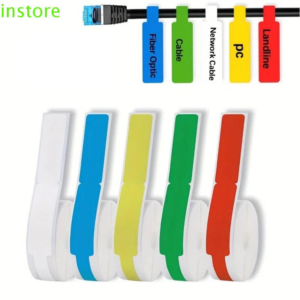 INSTORE Printer Network Cord Marking Sticker, Sticker Supermarket Cable ...