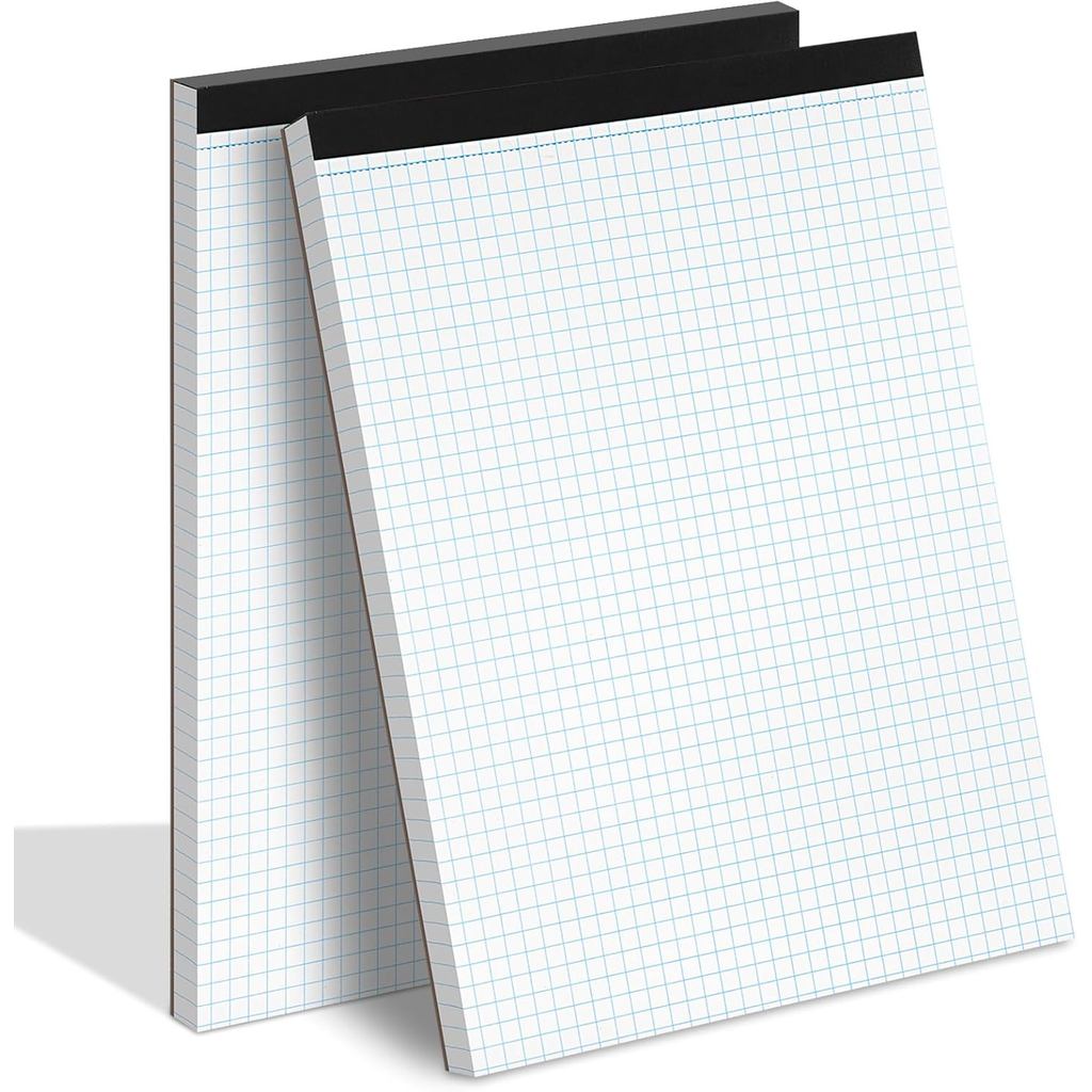 WINKIO Grid Paper Notebook 8.5 X 11, 4x4 Graph Paper,-Sturdy Cardboard ...