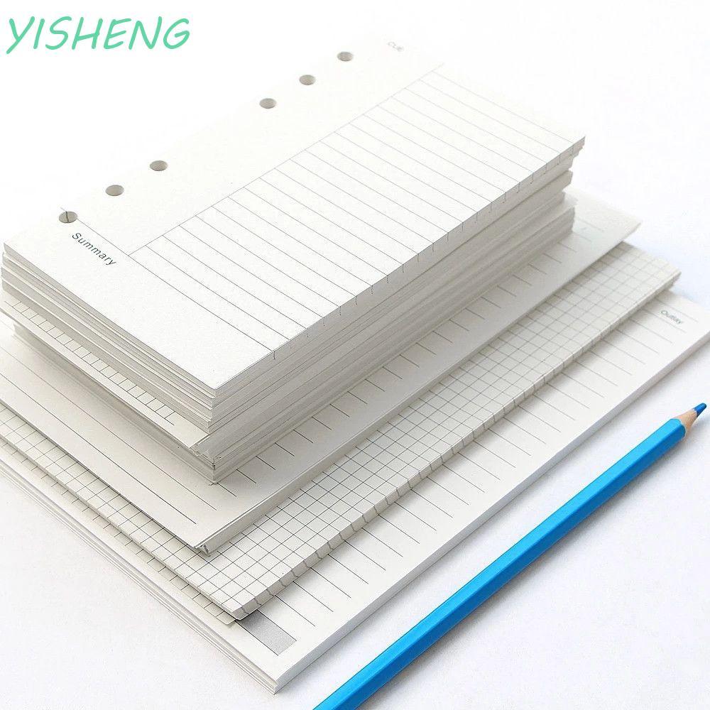 YISHENG Notebook Refill To do List Line Spiral Binder Weekly Stationery ...