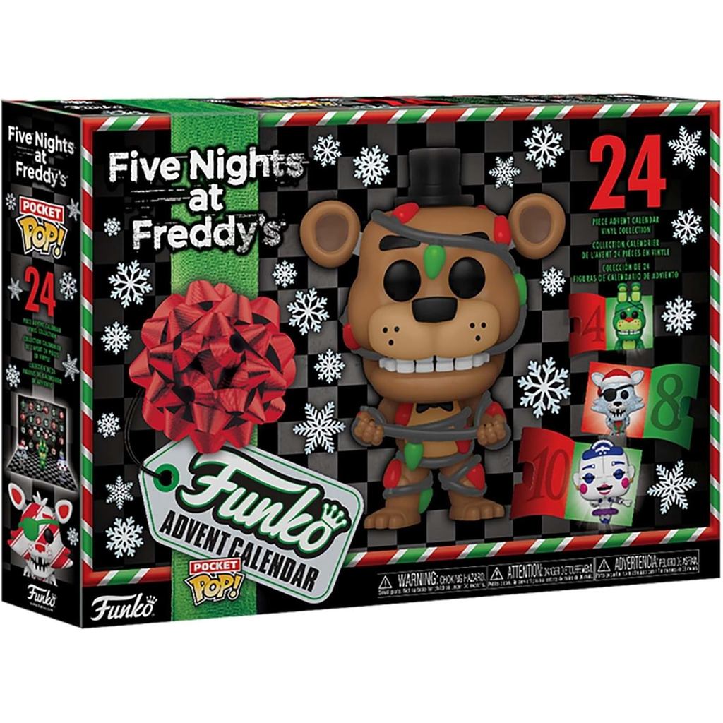 Funko Pop! Advent Calendar: Five Night At Freddy's (FNAF) - 24 Days of ...