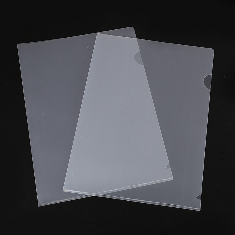 A4Single Clip L Type Folder Printable LOGO Document Protector ...