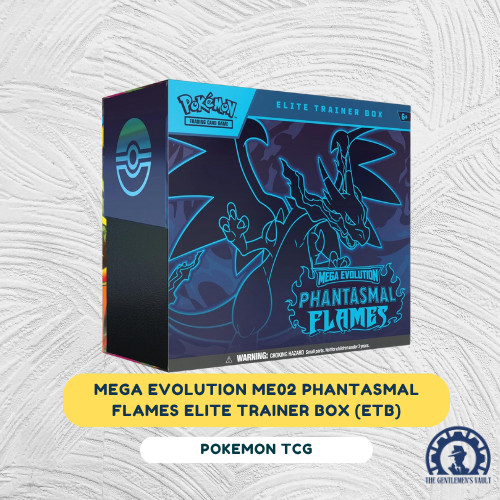 Pokémon TCG: ME02 Mega Evolution Phantasmal Flames Elite Trainer Box ...