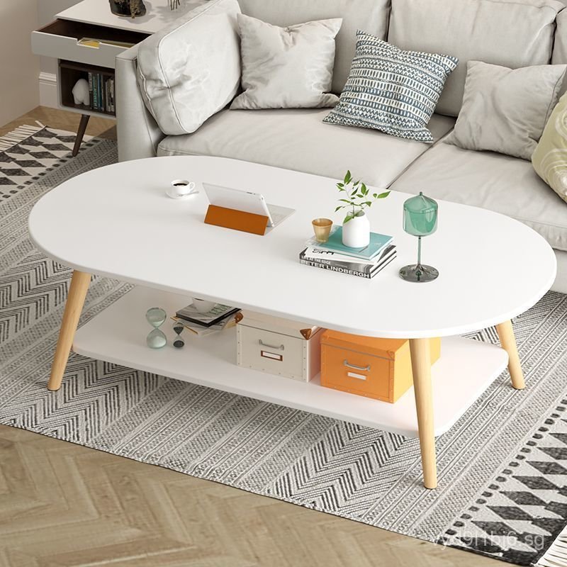 Rental House Coffee Table Small Apartment Simple Modern Living Room ...