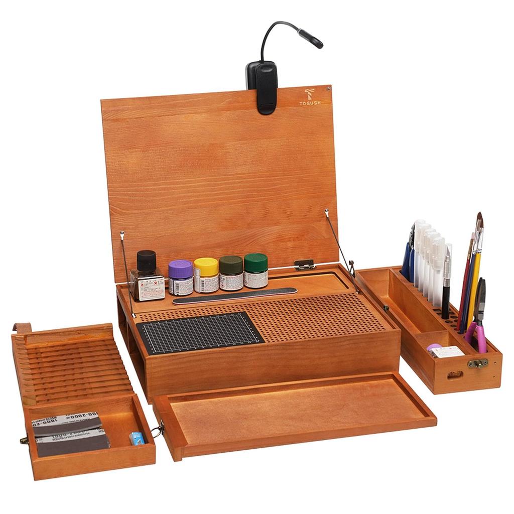 [szxflie3xh] Model Building Work Table Workstation Portable Model Kit ...