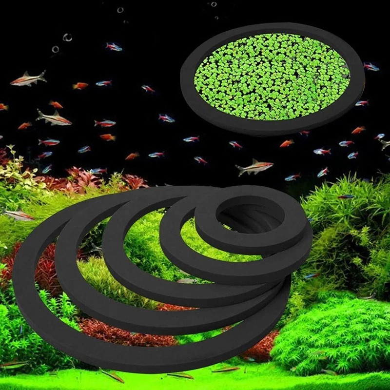 5pcs Bagged, EVA 80-200mm Aquarium Floating Plant Tank, Fish Tank Grass ...