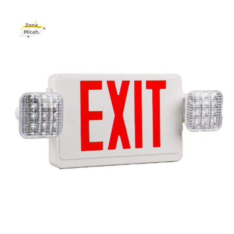 LED Exit Sign with Emergency Lights,Adjustable LED Emergency Exit ...