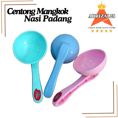CENTONG CETAKAN BATOK NASI PADANG SETENGAH BULAT