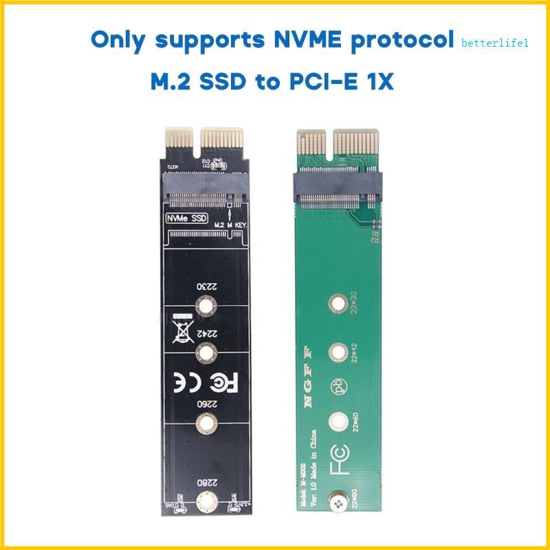 BTM PCIE to M 2 Adapter NVMe SSD M 2 PCI-E M Key PCIE X1 Riser ...