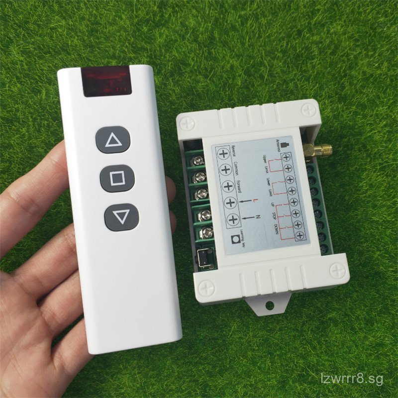 Red Edge3Key Remote Control AC220v85-250V Two-way Light Motor Forward ...