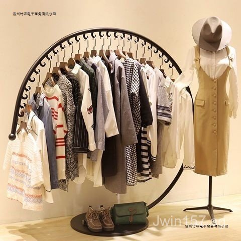 Bedroom Clothing Store Rack Display Rack Stall Display Rack Floor ...