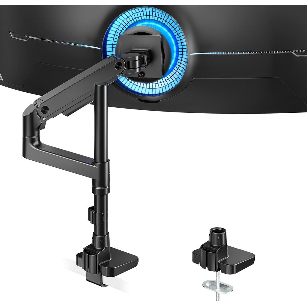 ARES WING Heavy-Duty Monitor Mount for 17-49 inches Ultrawide Curved ...