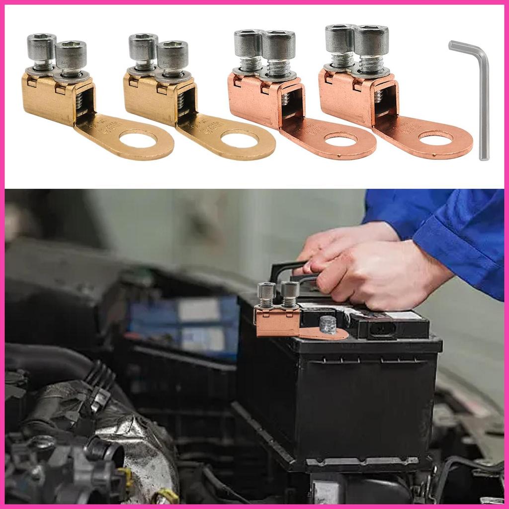 Car Battery Terminal Post Terminals 2 Pieces Power Distributor Car ...