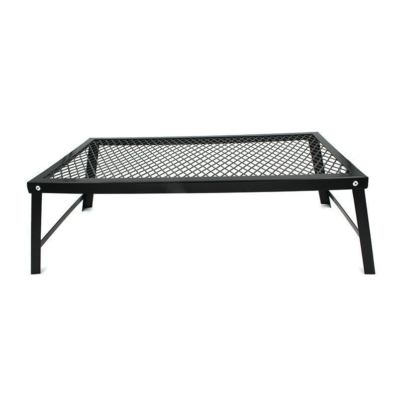 Outdoor Folding Picnic Table BBQ Net Table Storage Rack Display Stand ...