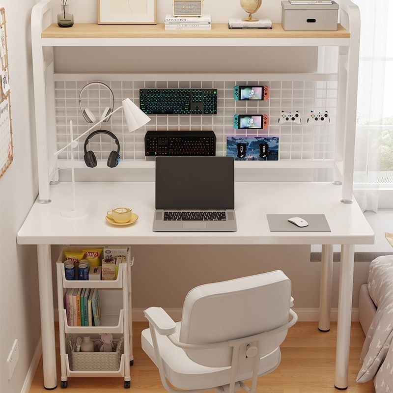 Ikea Same Style Computer Desk Bookshelf Household Integrated Study Desk ...