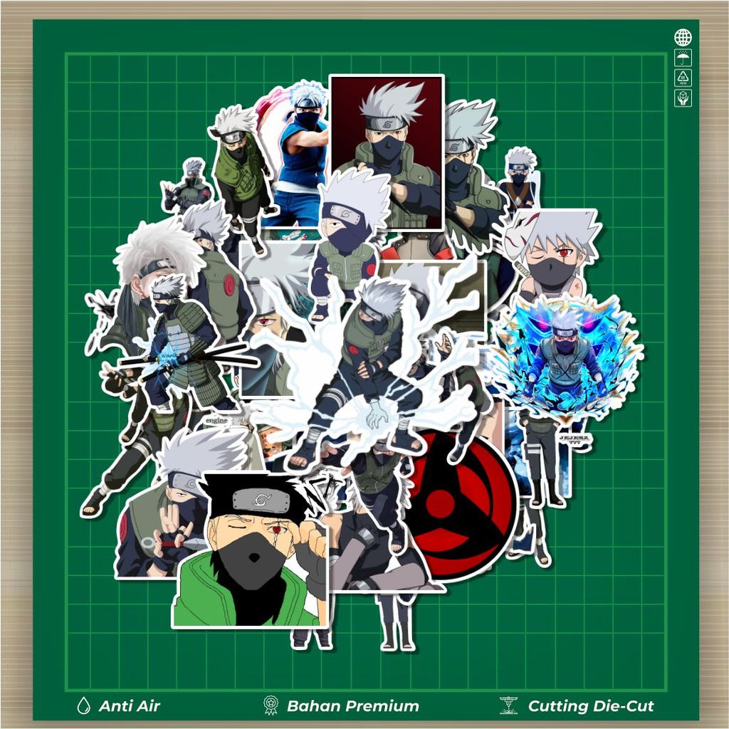 HOT 50 PCS Kakashi Hatake Series Stickers Fashion Cars Decal Cool ...