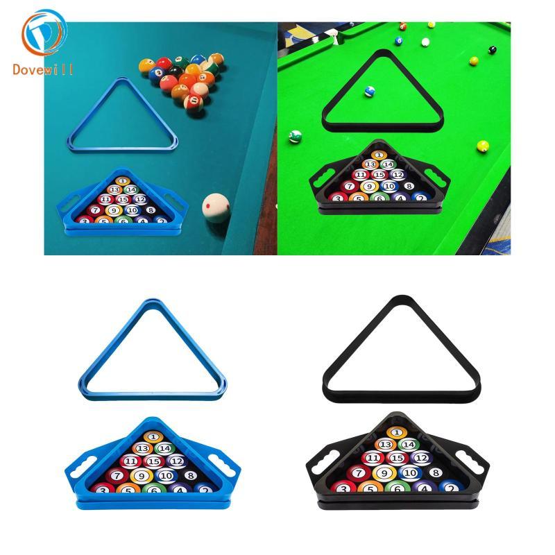 Dovewill Triangle Rack Billiards Ball Triangle Rack Pool Table ...