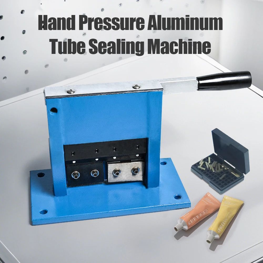 Manual Aluminium Tube Metal Flexible Tube Sealing Machine Toothpaste ...