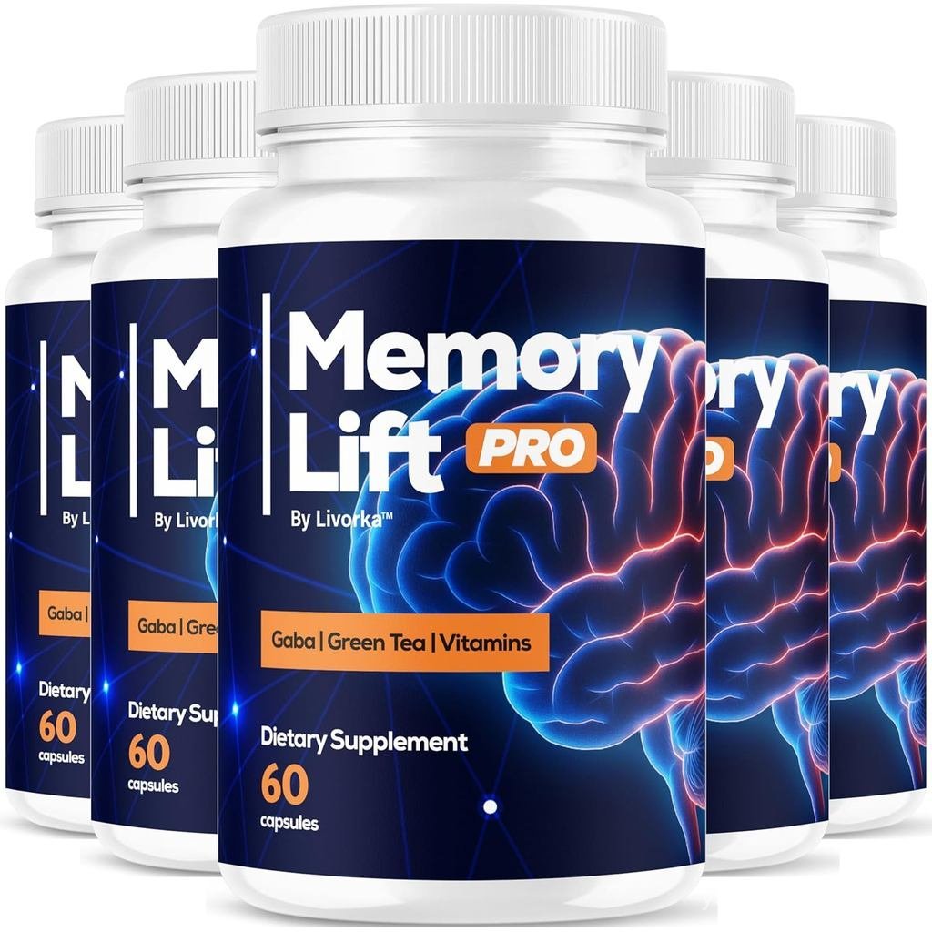 (5 Pack) Memory Lift Pro Supplement Capsules - Official Memory Lift Pro ...