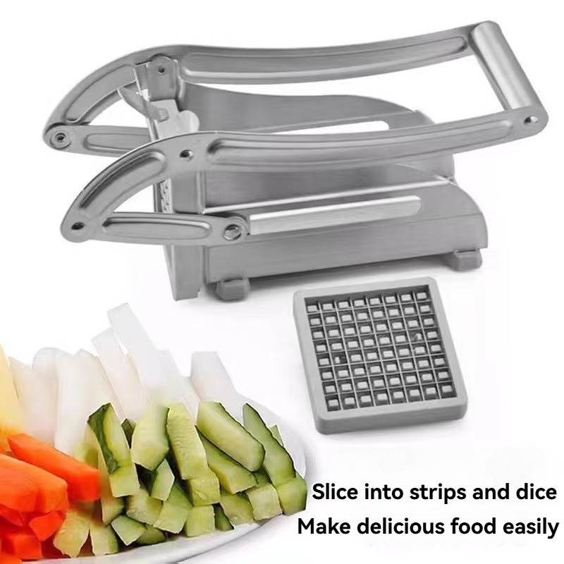 Stainless Steel Potato Cutter Multifunction Vegetable Slicer French ...