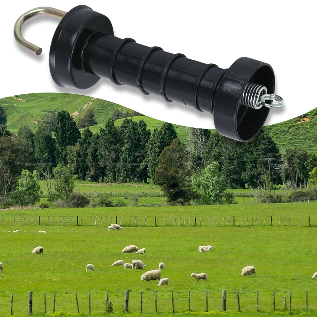 New Plastic Fence Gate Handle Spring For Farm Livestock Garden Fencing ...
