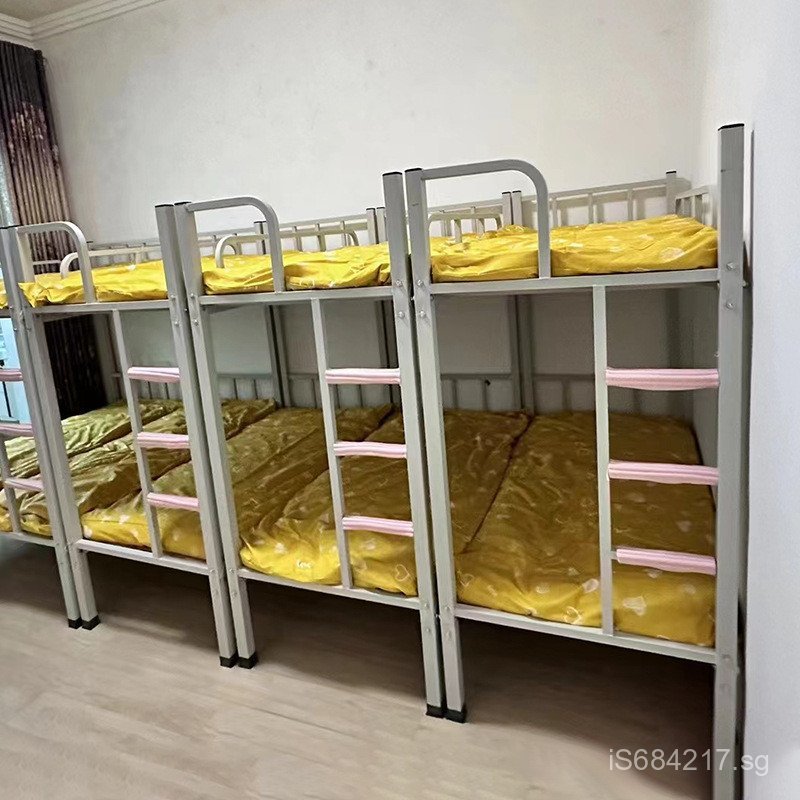 Bunk Bed Dormitory Bunk Bed Combination Upper and Lower Iron Bed ...