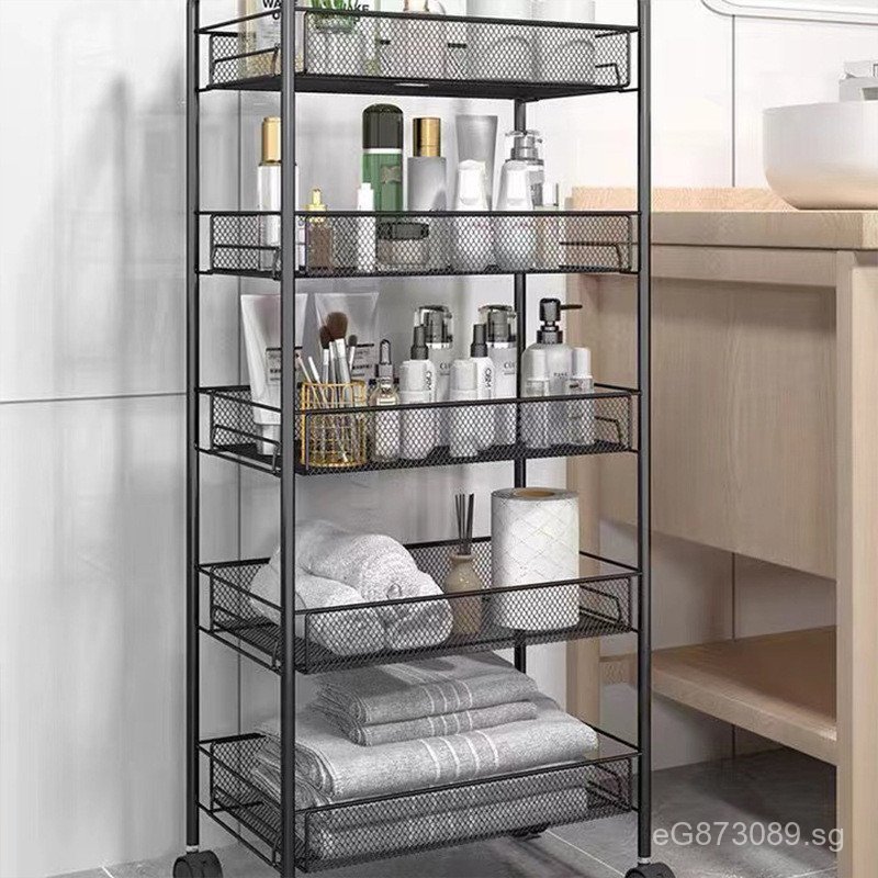 Kitchen Multi-layer Beauty Salon Storage Rack Corner Shelf Storage ...