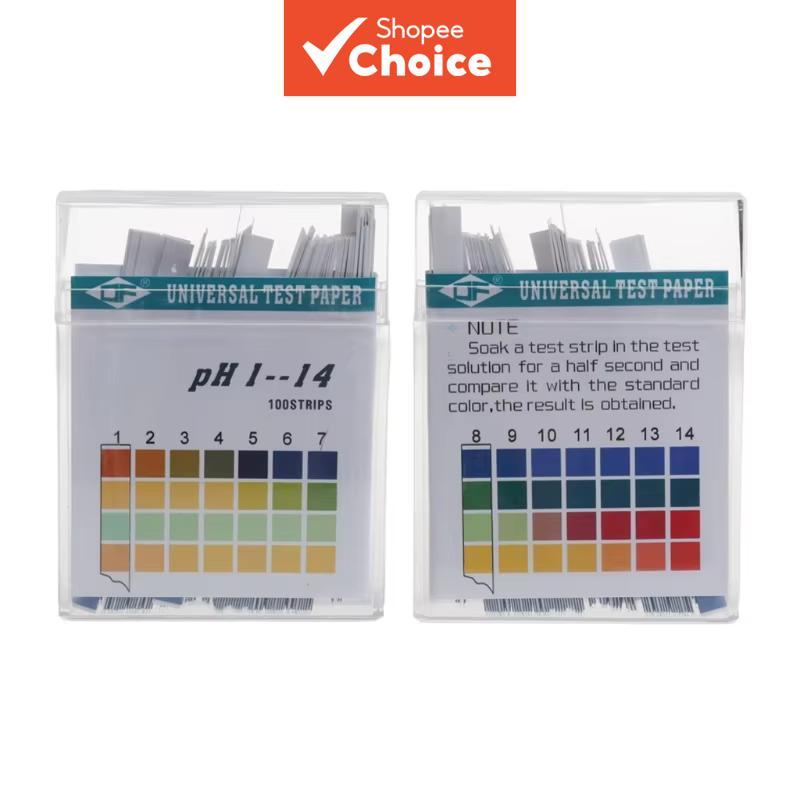 pH Test Paper 0-14, for Measuring Acidity and Alkalinity with Standard ...