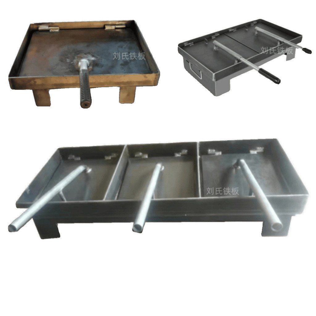 Commercial Iron Plate Chicken Rack Stove Gas Night Market Stall ...