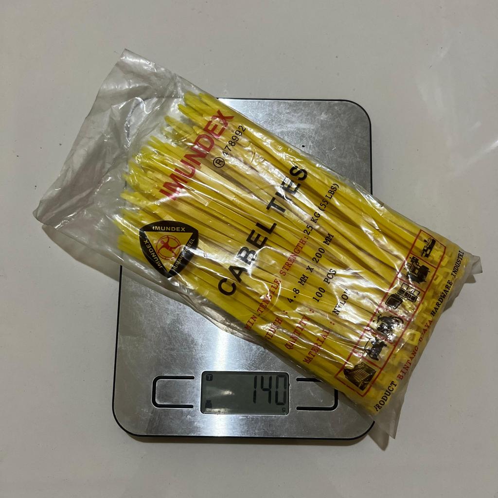 Cable Ties Nylon Kabel Tis Pengikat Imundex Warna Cbt 10 Color - Gambar 4