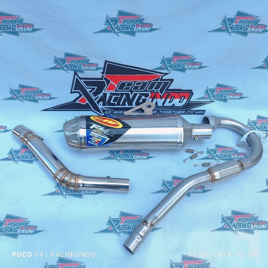 CANISTER PIPE 38 MM FMF F4 STANLIS FOR DTM XRE XR150 XR200 XR 150/200 ...