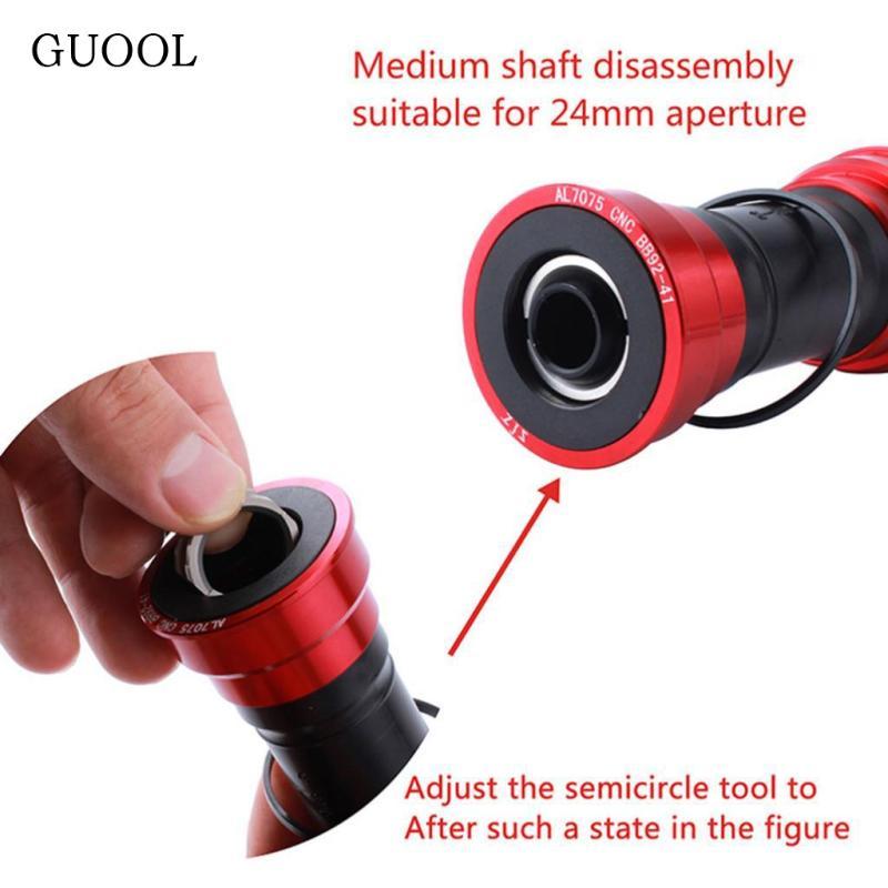GUOOL Mountain Road Bike Thread / Press-in Center Shaft Disassembly ...