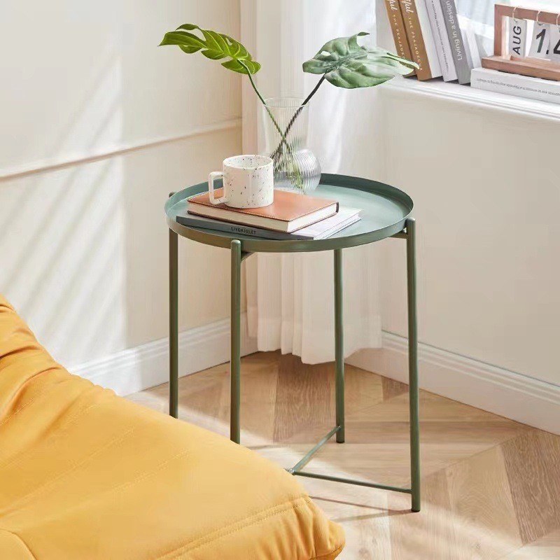 Tea table Nordic sofa living room wrought iron disassembly and assembly ...