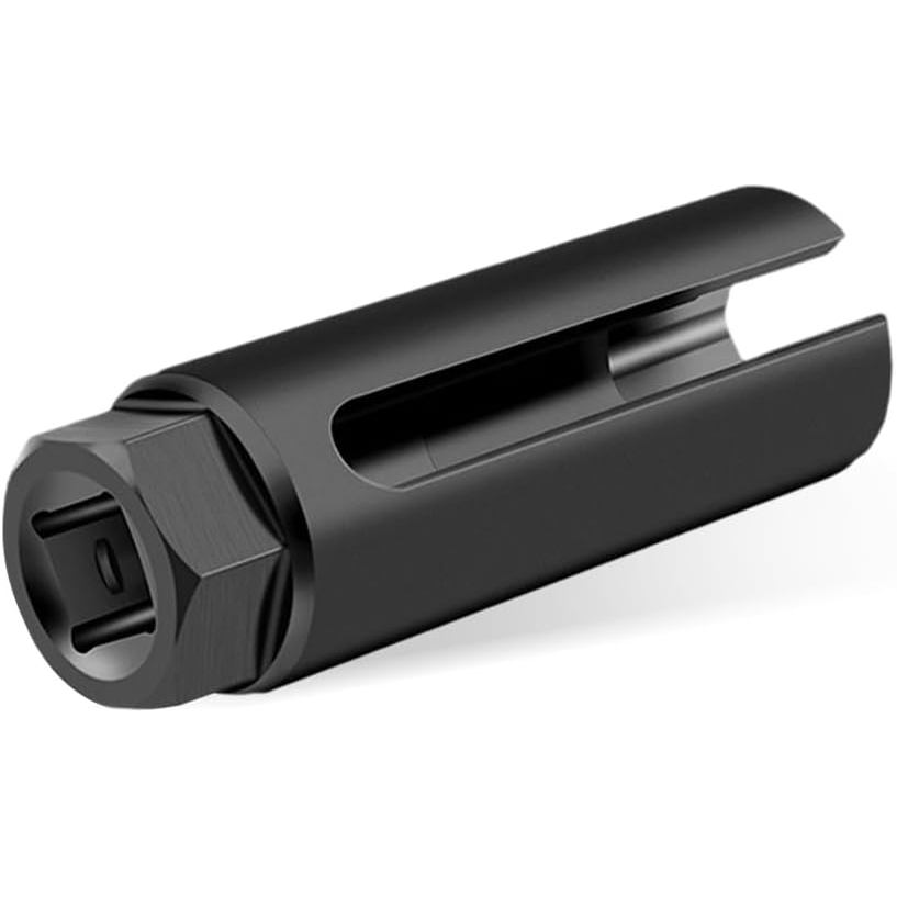 Car Oxygen Sensor Socket with Side Wire Cutout, 1/2
