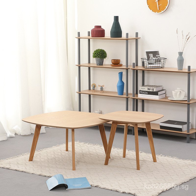 Creative Coffee Table for Living Room, Modern Simple Solid Wood ...