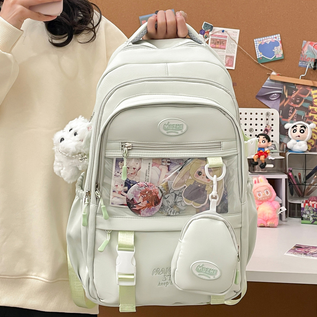 Japanese Style Bar Chibi Pain Bag ins Large Capacity Backpack for Girls ...