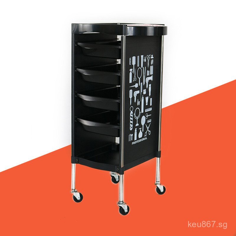 Home Storage Rack Cross-Border Hair Salon Haircut Organizer Storage ...