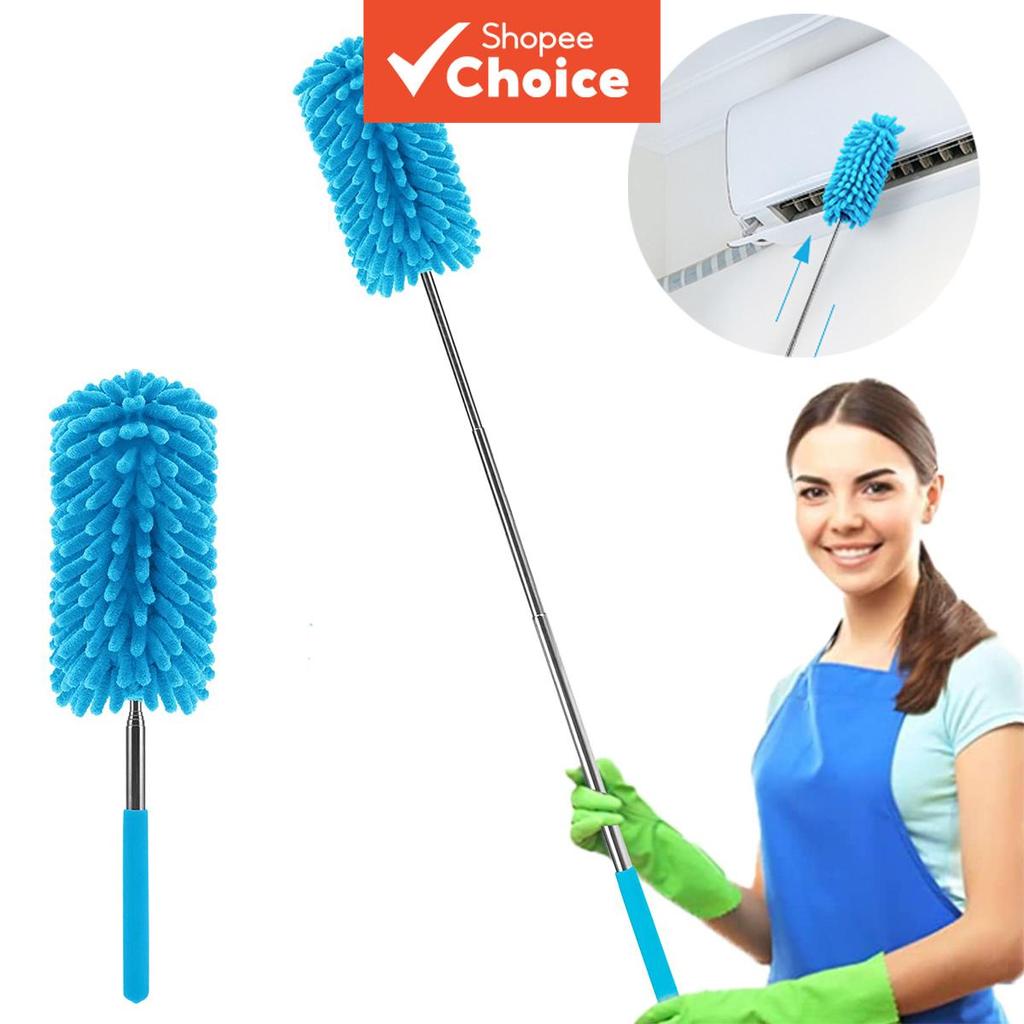 Adjustable Stretch Extendable Duster Stainless Steel Dusting Extending ...