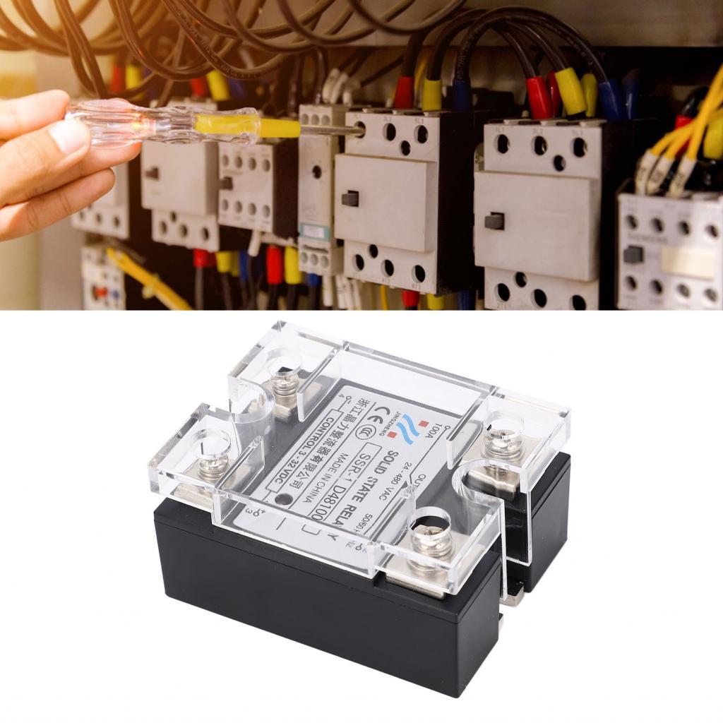SSR Module Anti Electromagnetic Interference DC To AC Solid State Relay ...