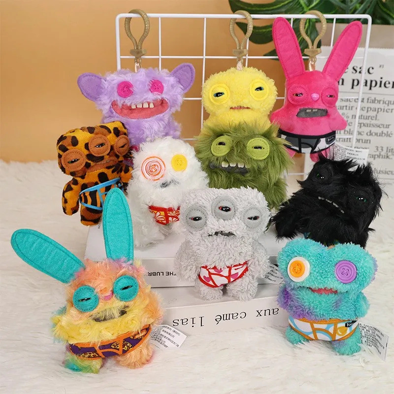Official Fuggler Keychain Underpants Series Soft Plush Pendant With ...