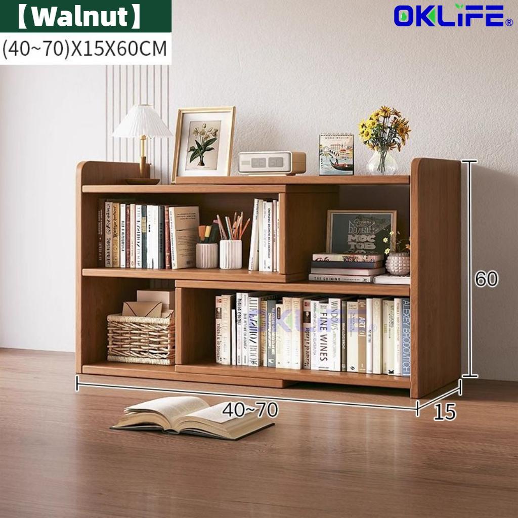 Home Storage Display Cabinet Desktop Bookshelf Simple Bookcase Multi-functional Corner Expandable Shelf view 10
