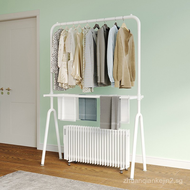 Heater Clothes Rack Floor Stand Electric Oil Heating Foldable Indoor ...