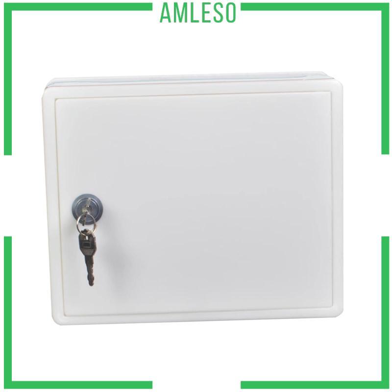 [Amleso] Wall Mounted Milk Box with Lock Milk Crate Lightweight Dairy ...