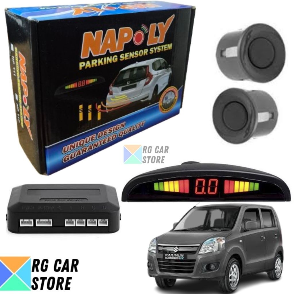 LAYAR Karimun Wagon R Parking Sensor 2 Point Digital Screen Original ...