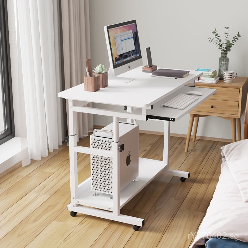 Keyboard Tray Desktop Bedroom Simple Lifting Small Home Office Desk ...